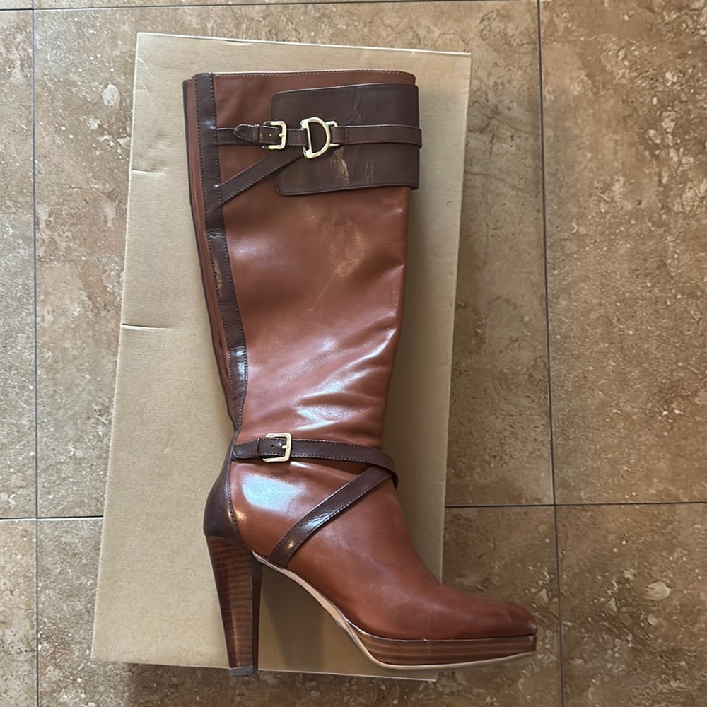 Like new, Cole Haan knee high boots